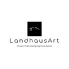 Логотип телеграм канала @landhausartchannel — 🏡Строительство домов| Москва и МО