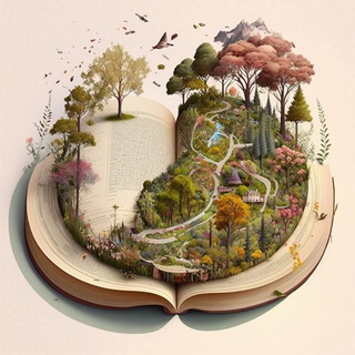 Логотип телеграм канала @landscape_book — Книги с Ольгой W. Ландшафтный дизайн