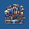 Логотип телеграм канала @landscapingmagic — Эстетика участка