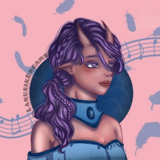 Логотип телеграм -каналу lanusikdream — 🌃Ніч з рожевою кавою💗☕18 