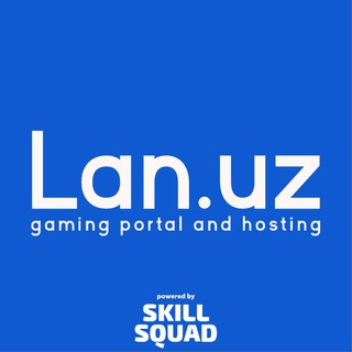 Логотип телеграм канала @lanuz — Lan.Uz - Мы делаем игры ярче!