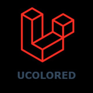 Логотип телеграм канала @laravel_uncolored — Laravel, PHP, Backend - Uncolored collection