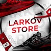 Логотип телеграм канала @larkovstore — LARKOV STORE