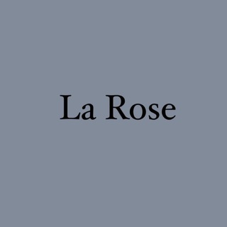 Логотип телеграм канала @larose_uzz — La Rose🍃
