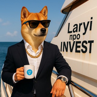 Логотип телеграм -каналу laryi_invest_ua — Laryi про INVEST