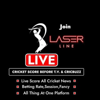 Telegram channel L A S E R LINE™ logo