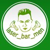 Логотип телеграм канала @laser_bar_men — Лазерная эпиляция для МУЖЧИН