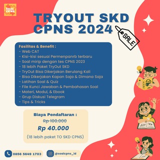 Logo saluran telegram latihan_tiu — Bahas Soal TIU