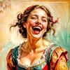 Логотип телеграм канала @laughingrenaissance — Ржущий Ренессанс