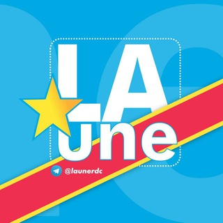 Logo de la chaîne télégraphique launerdc - La Une_RDC 🇨🇩