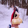 Логотип телеграм канала @lavendertiefling — сильвеон с мятой