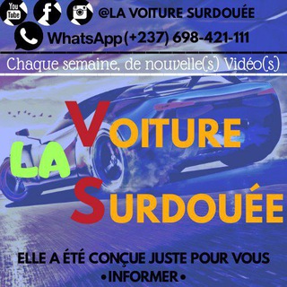 Лагатып тэлеграм-канала lavoituresurdouee — La Voiture Surdouée Tv