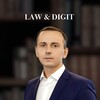 Логотип телеграм канала @law_and_digit — Евгений Мамай | Право и цифра: юрист для диджитал- и онлайн-бизнеса