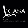 Логотип телеграм канала @lcasamebel — L’CASA