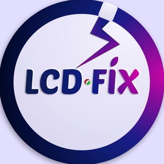 Логотип телеграм канала @lcdfixru — LCD-FiX Service