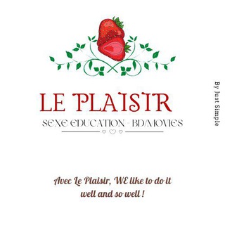 Logo de la chaîne télégraphique le_plaisir_sexe_education - Le Plaisir 🍓💦