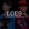 Логотип телеграм канала @league_on_es — LOES | Слухи | Мерч | Лига Легенд