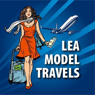 Логотип телеграм канала @leamodeltravels — LEA MODEL TRAVELS