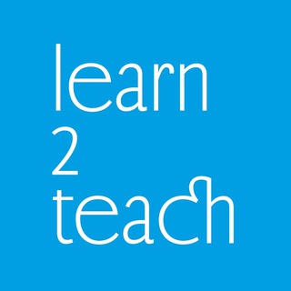 Logo of telegram channel learn_2_teach — Learn 2 Teach