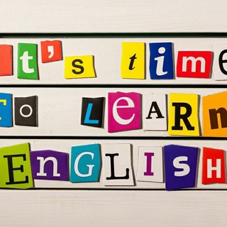 Logo of telegram channel learn_ewj — Learn English with us