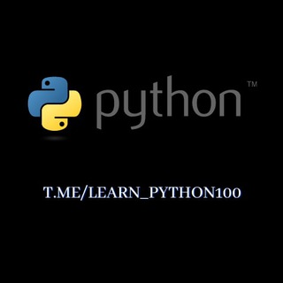 Logo saluran telegram learn_python100 — Python|آموزش پایتون