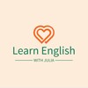 Логотип телеграм канала @learnenglishwithjulia — Learn English with Julia 💌