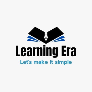 टेलीग्राम चैनल का लोगो learning_era — Learning Era