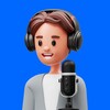 Логотип телеграм канала @learning_from_podcasts — 🎄Подкасты на Английском