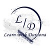Telegram channel English with Durdona logo