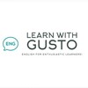 Логотип телеграм канала @learnwithgusto — Learn with gusto🇬🇧🌍