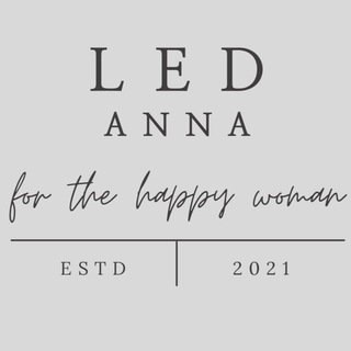 Логотип телеграм канала @ledanna86 — LED ANNA - бренд женской одежды