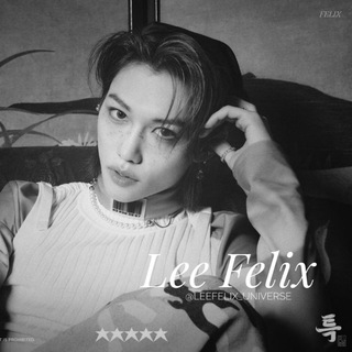 Логотип телеграм канала @leefelix_universe — селфхарм феликс