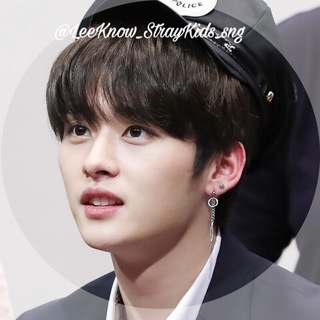 Логотип телеграм канала @leeknow_straykids_sng — •Minho•리노•StrayKids•