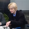 Логотип телеграм канала @leelovvho — живи ради минхо 🐰