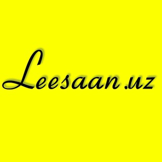 Telegram kanalining logotibi leesaan_uz — Lison.uz
