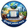 Логотип телеграм канала @legal_online_work — Удаленная работа. Работа онлайн. Удаленка.