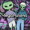 Логотип телеграм канала @legalaliens — legal aliens | одежда с POIZON