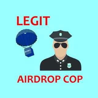 Logo of telegram channel legitairdropscop — Legit Airdrops COP