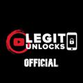 Logo saluran telegram legitunlocksoff — LegitUnlocks Official