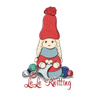 Логотип телеграм канала @leleknitting — Магазин пряжи LeLe_knitting