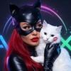 Логотип телеграм канала @lelupromt — ЛеЛу/Промпты/Обучение/НейроДизайн