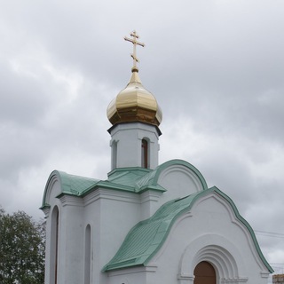 Логотип телеграм канала @len_hram — Храм Рождества Богородицы в Ленсоветовском