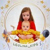 Логотип телеграм канала @leolina_kids — LeoLina_Kids Детская одежда Москва
