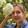 Логотип телеграм канала @lepestok_nezabudki — Лепесток незабудки • украшения с цветами