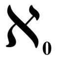 Logo saluran telegram leph0 — Aleph Nought