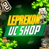 Логотип телеграм канала @leprekonucshop — UC SHOP LEPREKON