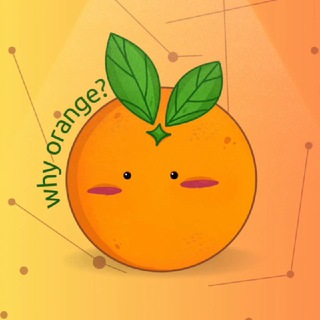 Логотип телеграм -каналу leriavka — why orange?
