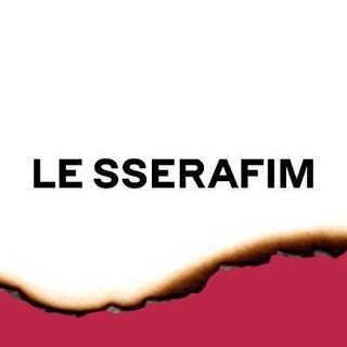 Логотип телеграм канала @lesserafim_news — LE SSERAFIM | HYBE × SOURCE MUSIC