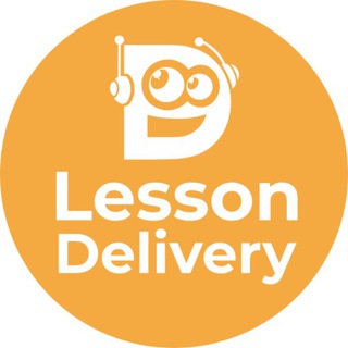 Логотип телеграм -каналу lessondelivery — LessonDelivery · Канал · Учи Онлайн