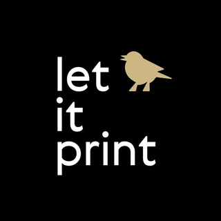 Логотип телеграм канала @let_it_print — Let it Print